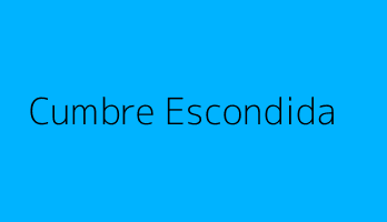 Cumbre Escondida